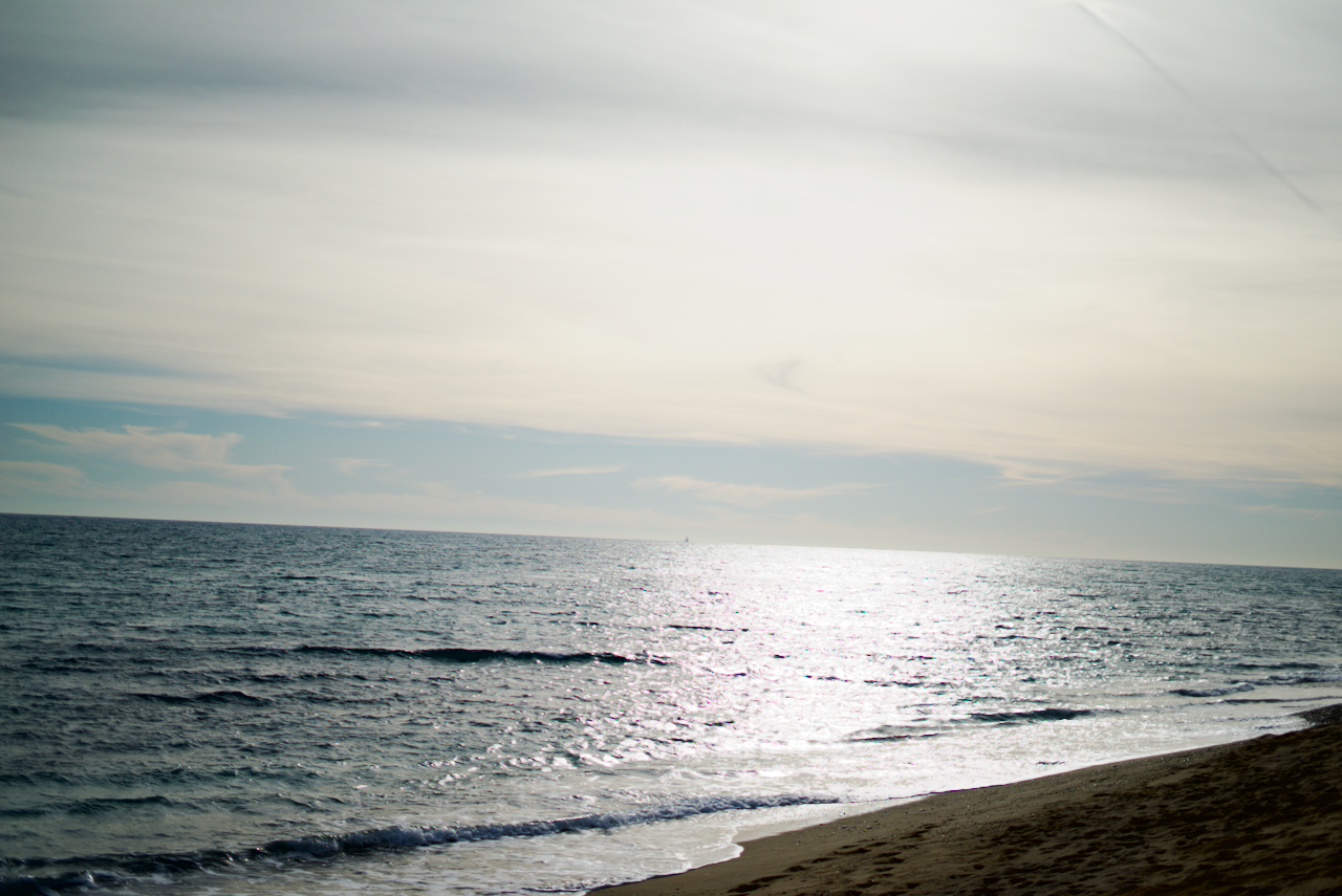 View of the ocean